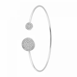 So Charm Bijoux Bracelet Femme So Charm - B1928-BLANC Métal Argent | Femme Bracelet