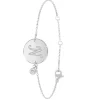 So Charm Bijoux Bracelet Femme So Charm - BD2281-ARGENT-N-DIAMANT - Bracelet Initial Argenté | Femme Bracelet