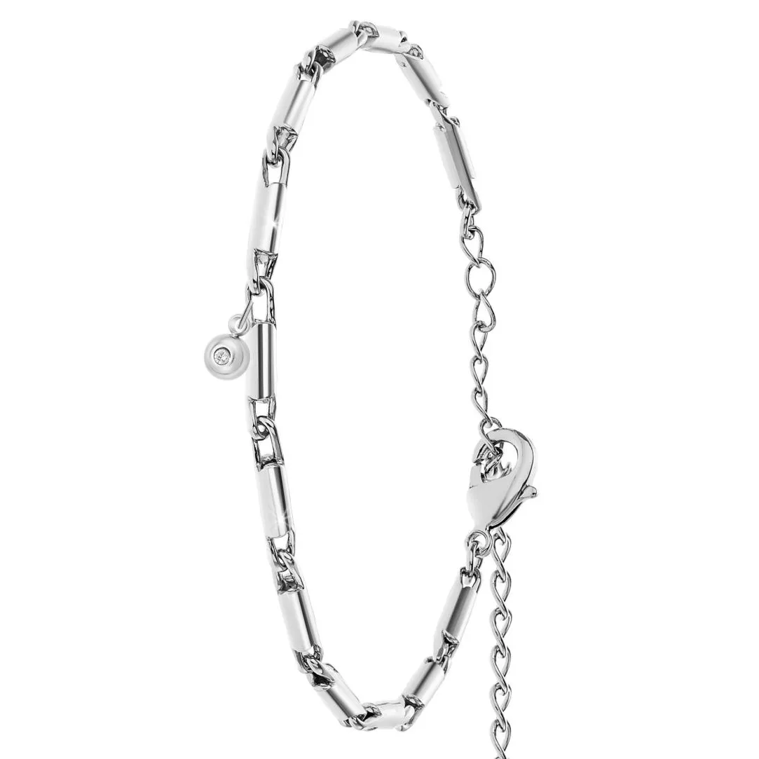 So Charm Bijoux Bracelet Femme So Charm - BD2373-ARGENT-DIAMANT - Bracelet Mode Argenté | Femme Bracelet