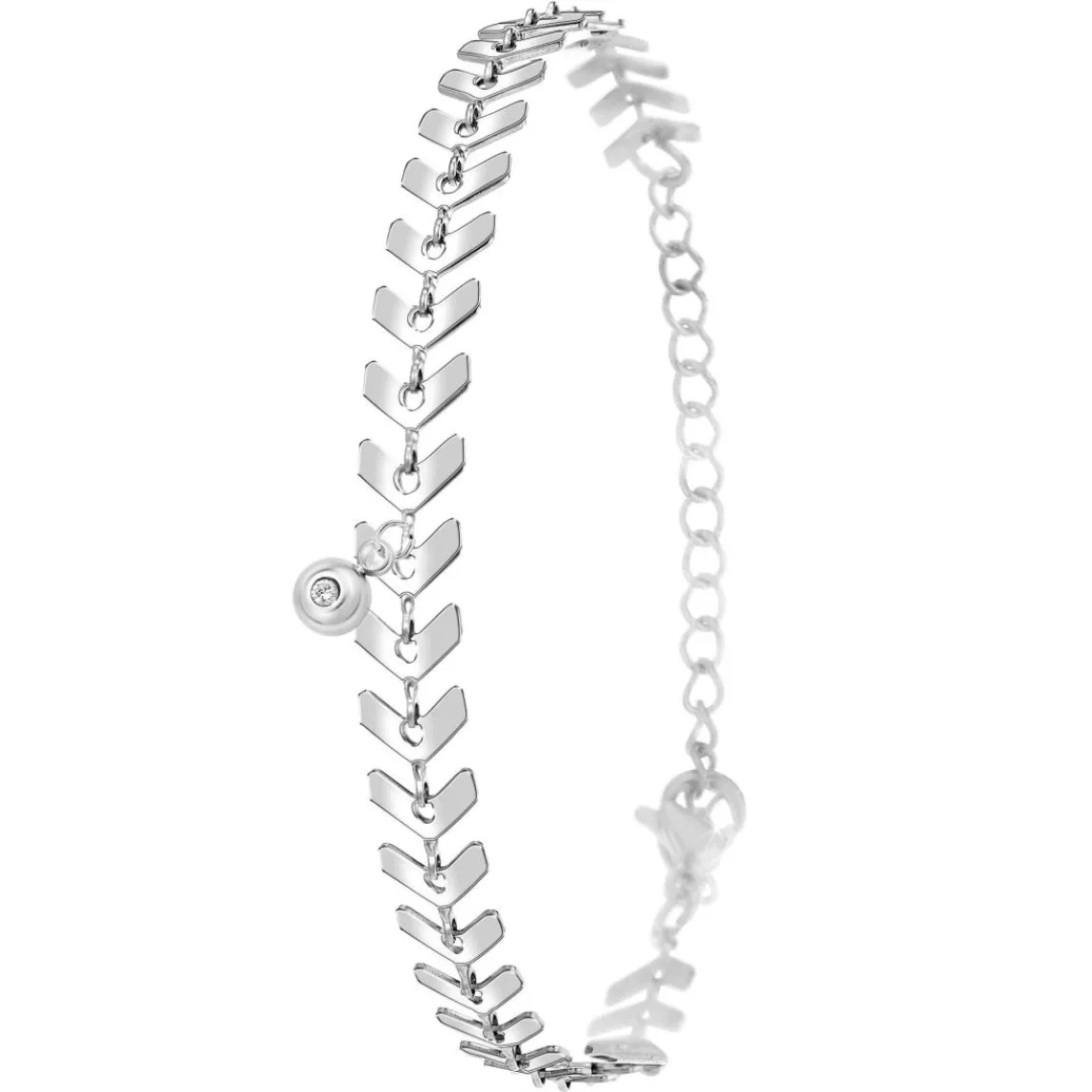 So Charm Bijoux Bracelet Femme So Charm - BD2882-ARGENT-DIAMANT - Bracelet Mode Argenté | Femme Bracelet