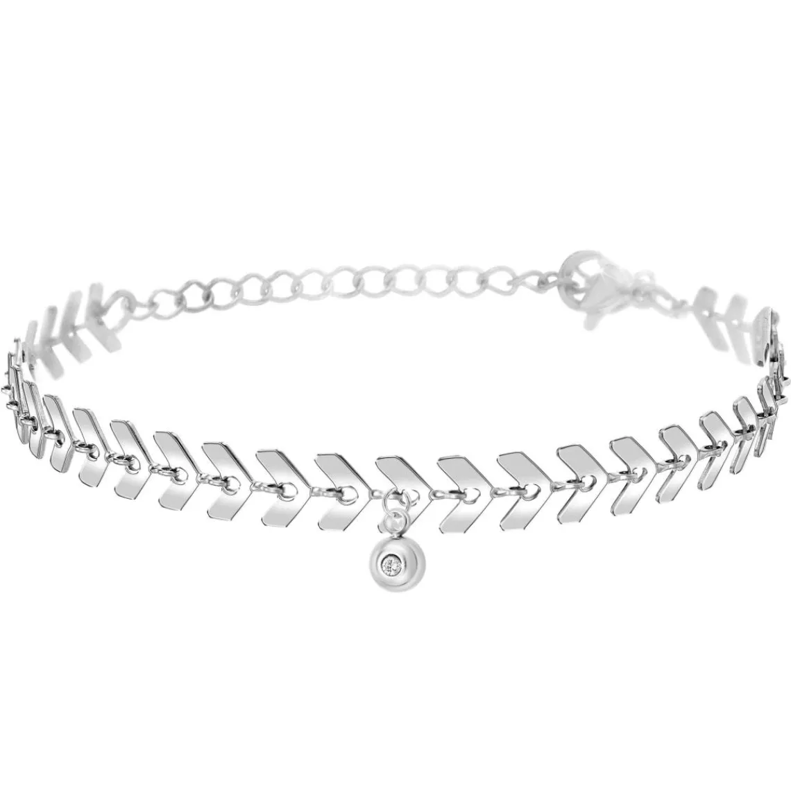 So Charm Bijoux Bracelet Femme So Charm - BD2882-ARGENT-DIAMANT - Bracelet Mode Argenté | Femme Bracelet
