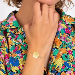 So Charm Bijoux Bracelet Femme So Charm - BD2281-DORE-S-DIAMANT - Bracelet Initial Doré | Femme Bracelet
