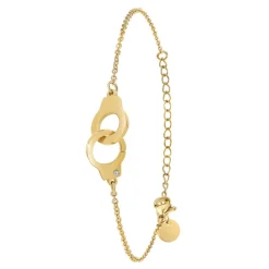 So Charm Bijoux Bracelet Femme So Charm - BD2982-DORE - Bracelet Menotte Doré | Femme Bracelet