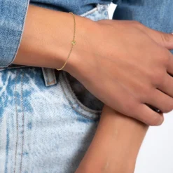 So Charm Bijoux Bracelet Femme So Charm - BD3183-DORE-DIAMANT - Bracelet Mode Doré | Femme Bracelet