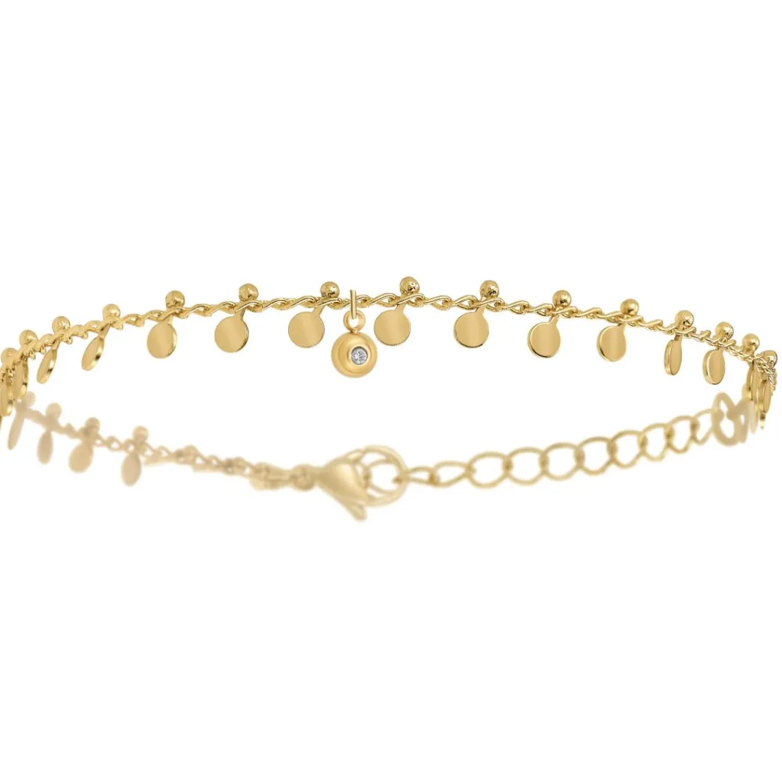 So Charm Bijoux Bracelet Femme So Charm - BD3098-DORE-DIAMANT - Bracelet Mode Doré | Femme Bracelet