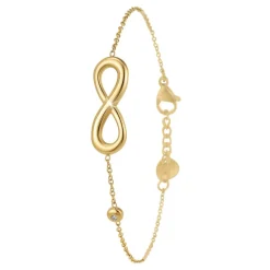 So Charm Bijoux Bracelet Femme So Charm - BD3023-DORE - Bracelet Infini Doré | Femme Bracelet