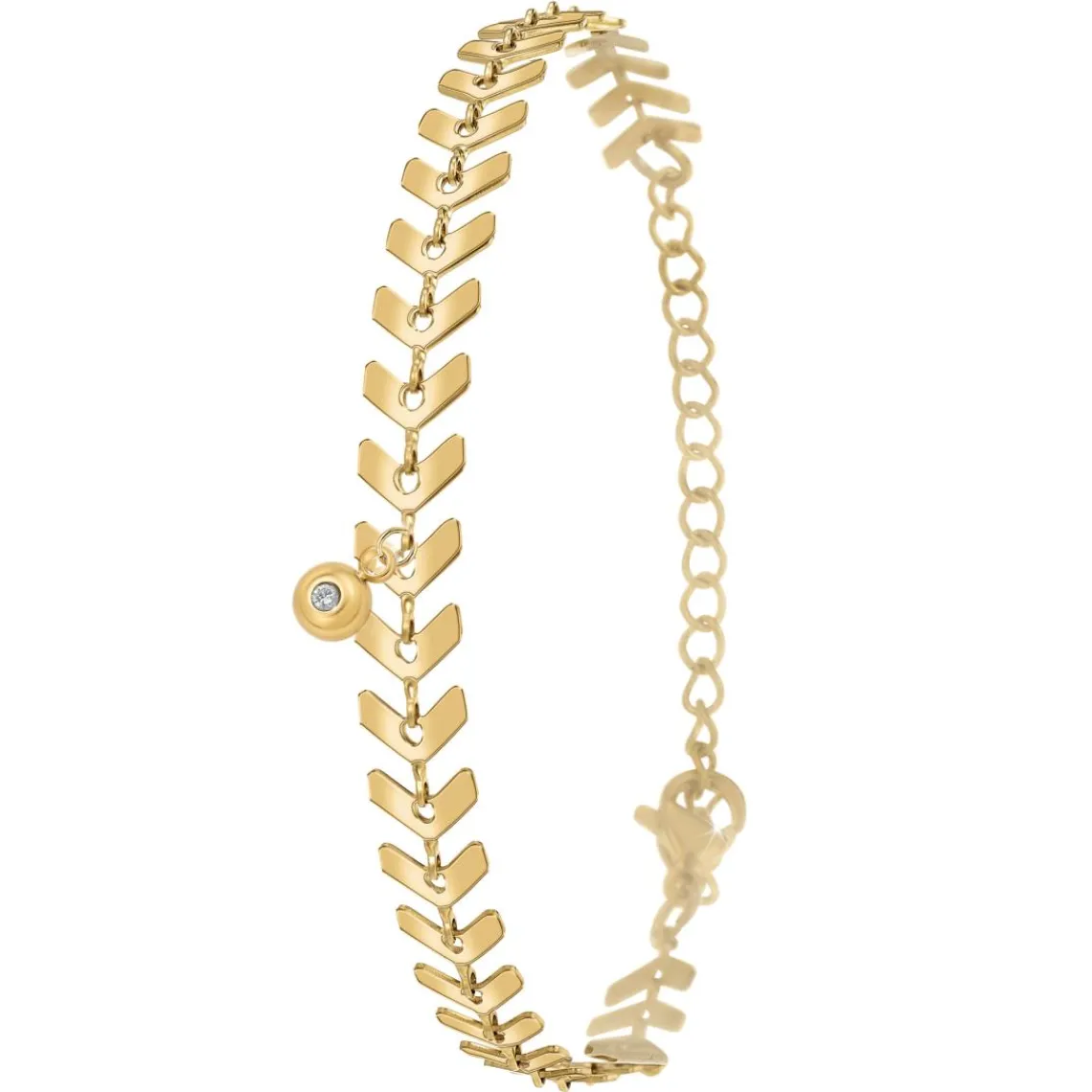 So Charm Bijoux Bracelet Femme So Charm - BD2882-DORE-DIAMANT - Bracelet Mode Doré | Femme Bracelet