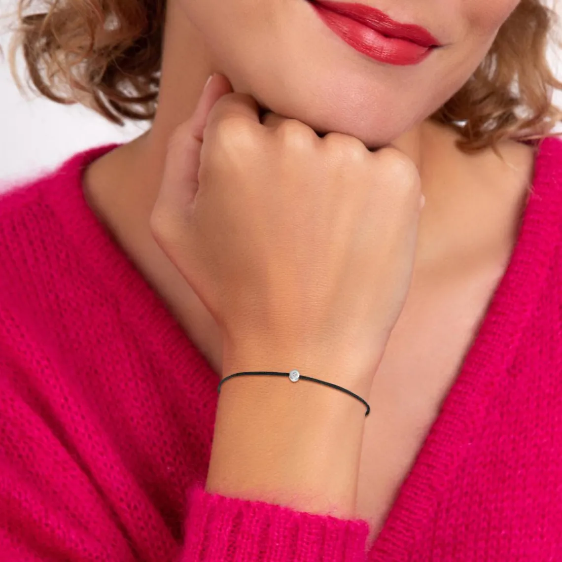 So Charm Bijoux Bracelet Femme So Charm - BD3183-NOIR-DIAMANT - Bracelet Mode Noir | Femme Bracelet