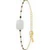 So Charm Bijoux Bracelet Femme So Charm - B4275-DORE-QUARTZBLANC - Bracelet Mode Doré | Femme Bracelet