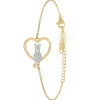 So Charm Bijoux Bracelet Femme So Charm - B3361-DORE - Bracelet Chat Doré | Femme Bracelet