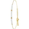 So Charm Bijoux Bracelet Femme So Charm - B4264-QUARTZBLANC - Bracelet Mode Doré | Femme Bracelet