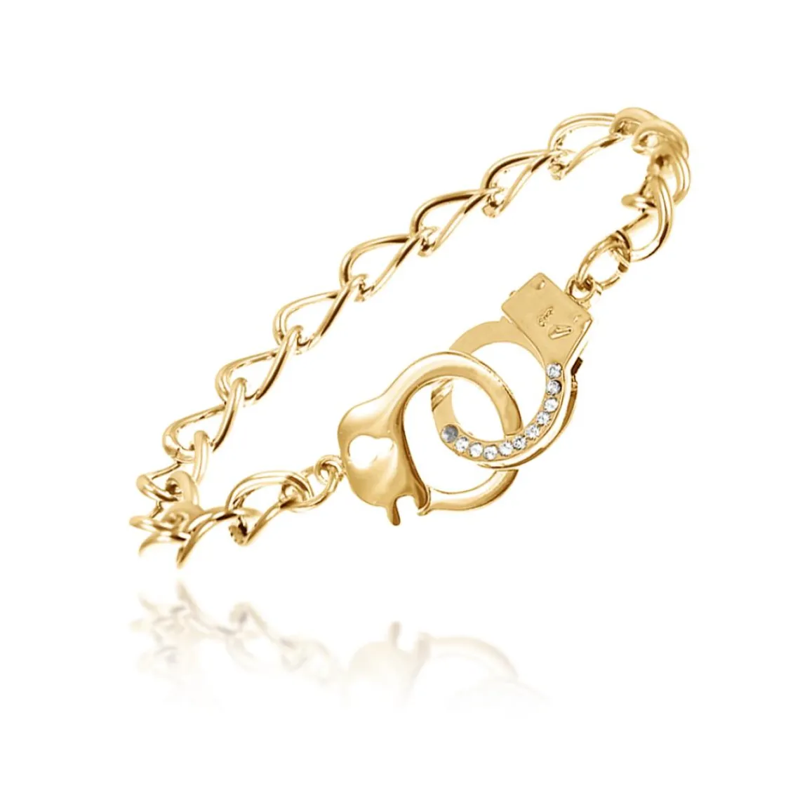 So Charm Bijoux Bracelet Femme So Charm - BS075-DORE - Bracelet Menotte Doré | Femme Bracelet