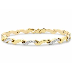 Stella Bracelet Femme 2-26-8162 Or Jaune et Blanc | Femme Bracelet