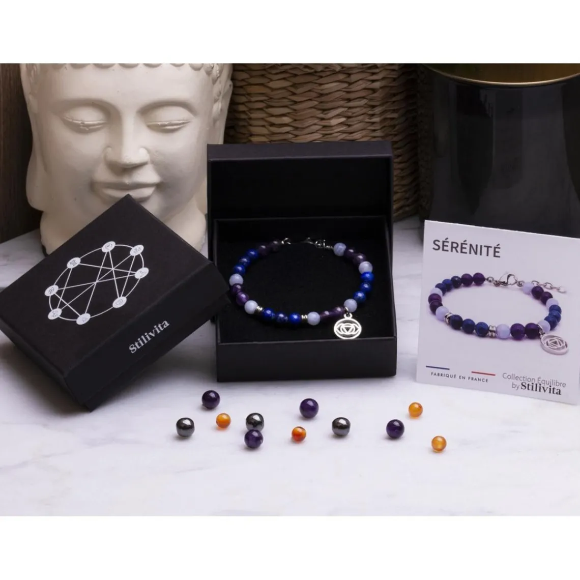 Stilivita Bijoux Bracelet Femme STILIVITA SI 323 - Collection équilibre - SERENITE | Femme Bracelet