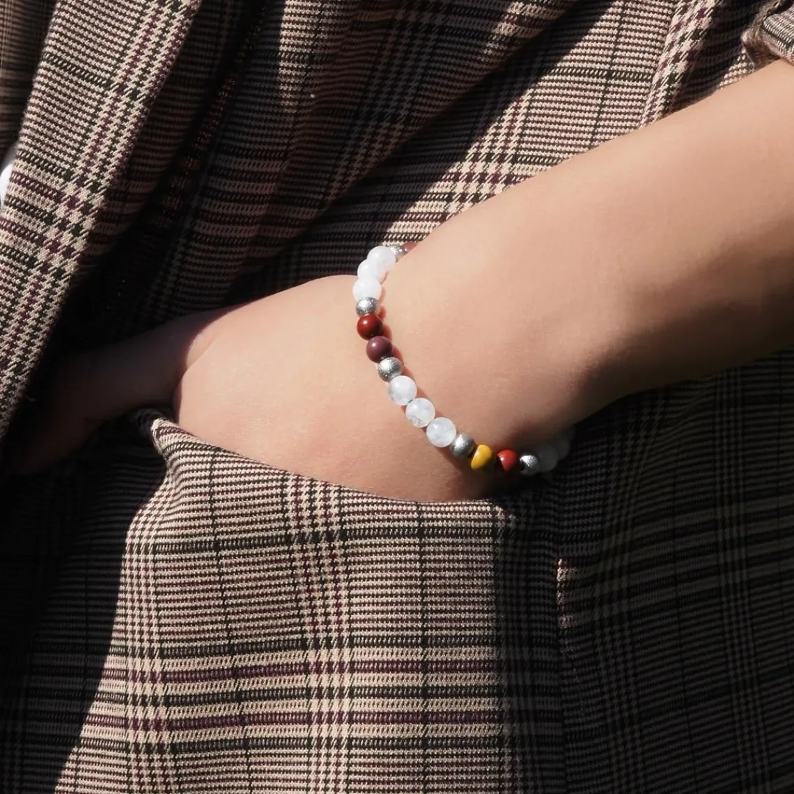 Stilivita Bijoux Bracelet Femme STILIVITA SI 362 - Collection Médecine douce - WONDER WOMAN | Femme Bracelet