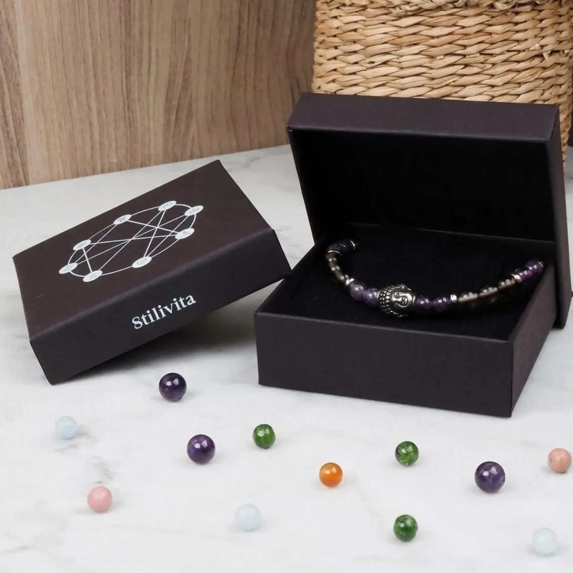 Stilivita Bijoux Bracelet Femme STILIVITA SI 383 - Collection Médecine douce - ANTI-ADDICTIONS | Femme Bracelet