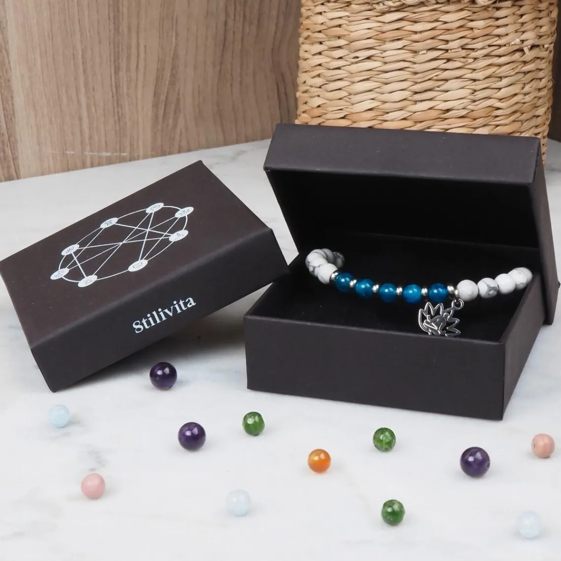 Stilivita Bijoux Bracelet Femme STILIVITA SI 373 - Collection Médecine douce - PERTE DE POIDS FEMME | Femme Bracelet