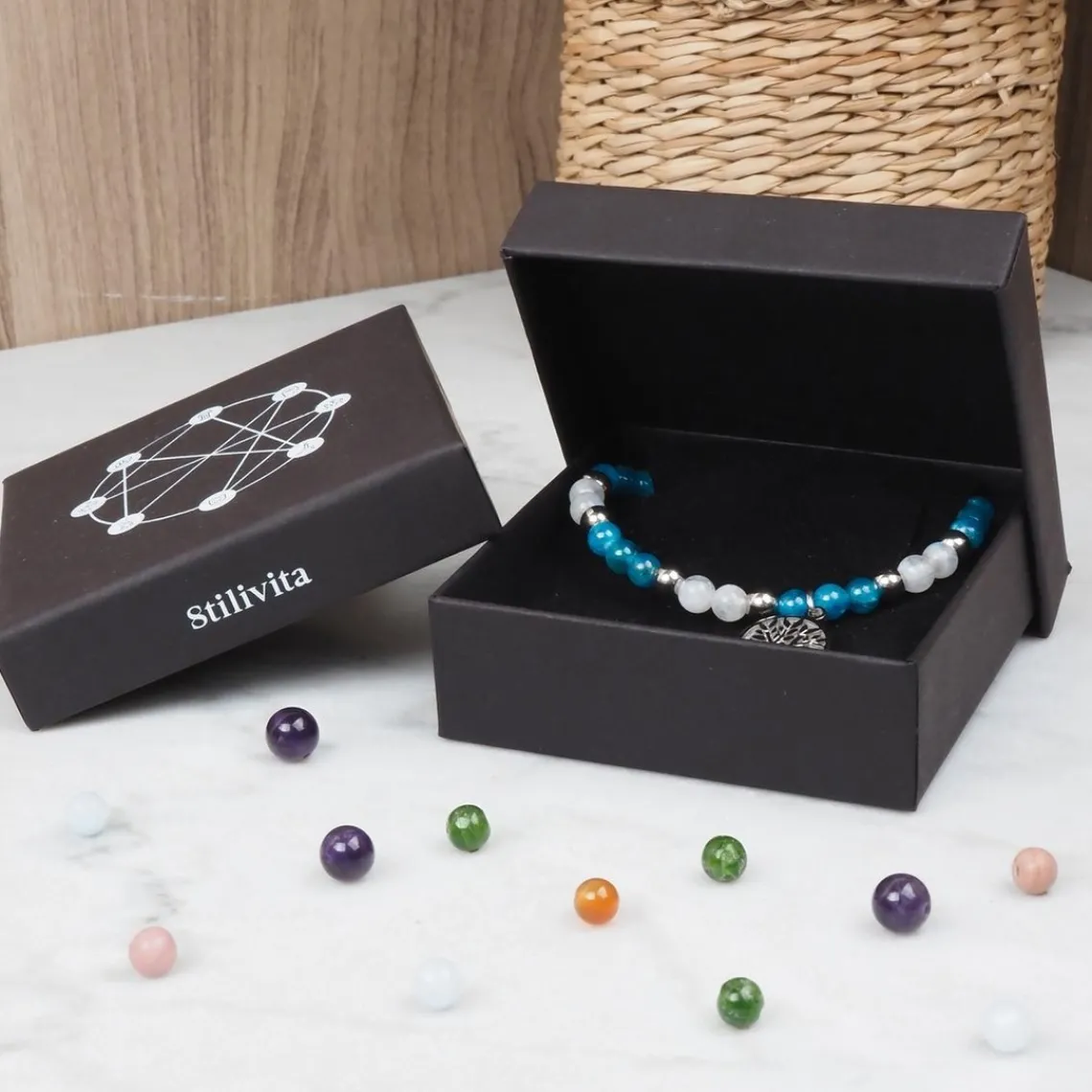 Stilivita Bijoux Bracelet Femme STILIVITA SI 372 - Collection Médecine douce - COUPE FAIM | Femme Bracelet