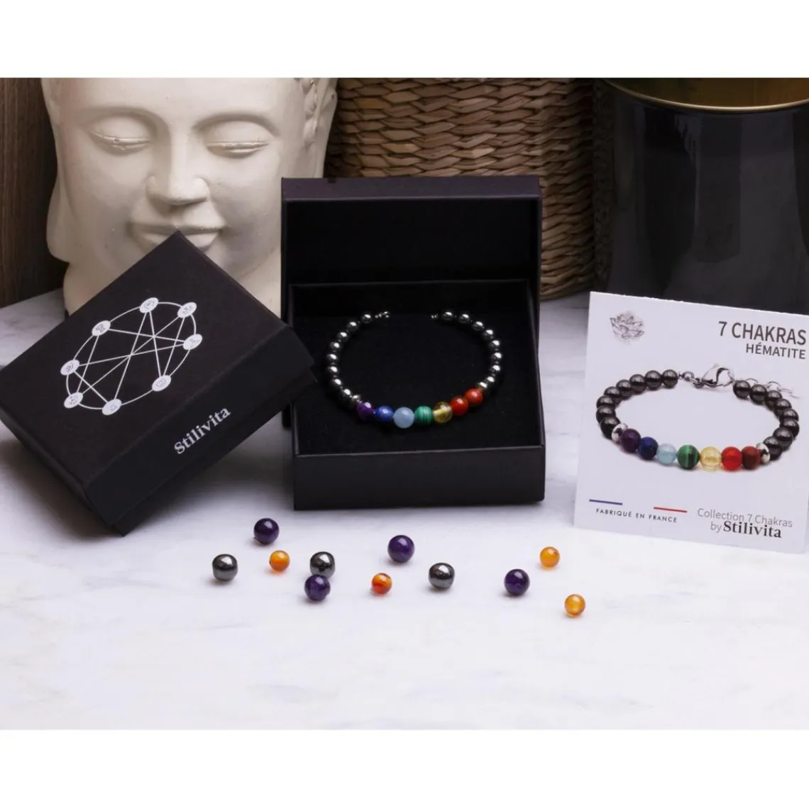 Stilivita Bijoux Bracelet Femme STILIVITA SI 318 - 7 CHAKRAS | Femme Bracelet