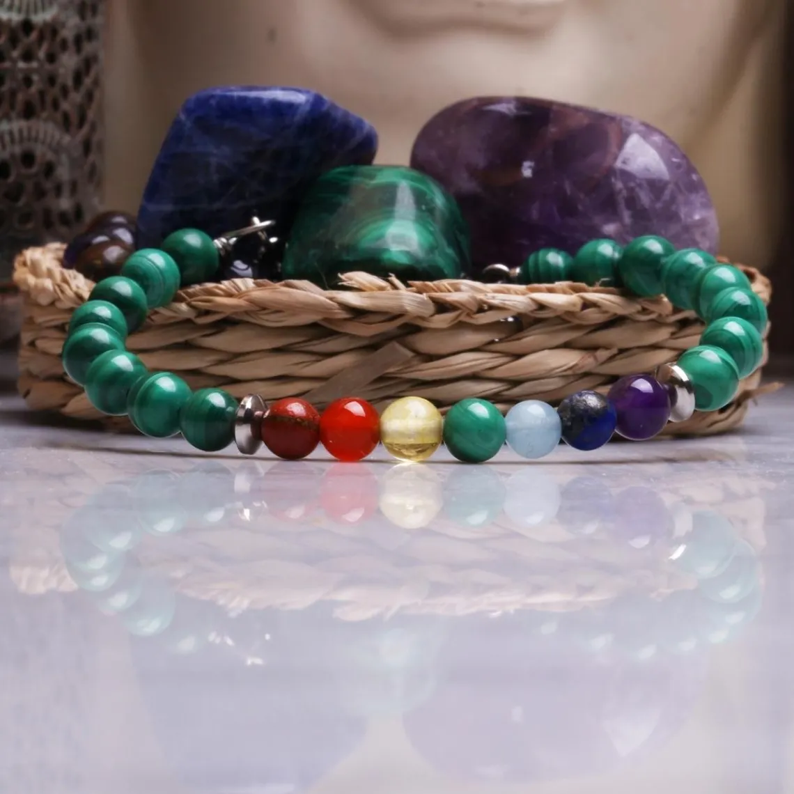 Stilivita Bijoux Bracelet Femme STILIVITA SI 313 - 7 CHAKRAS | Femme Bracelet