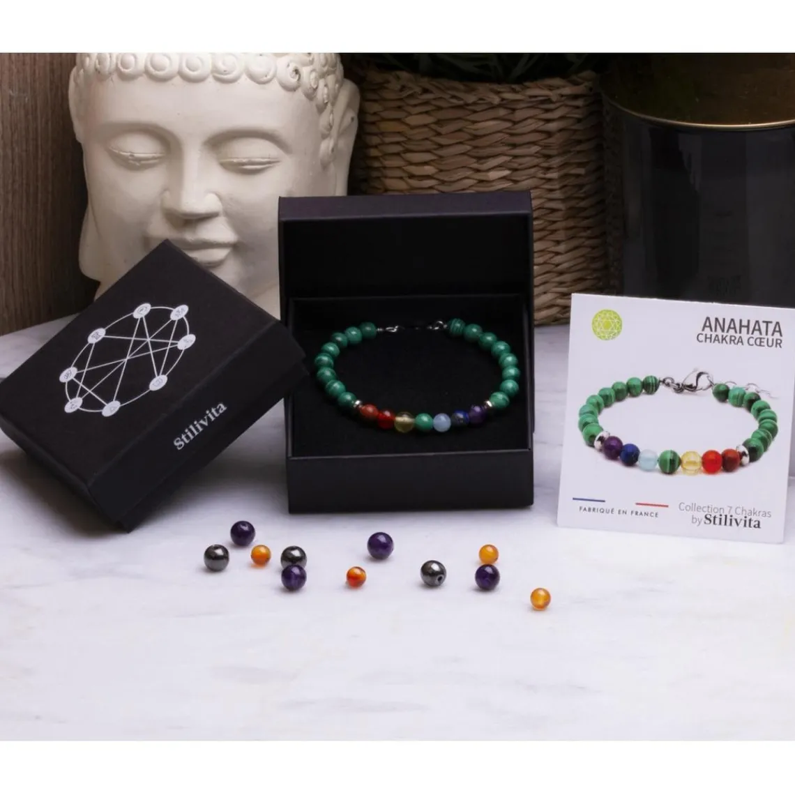 Stilivita Bijoux Bracelet Femme STILIVITA SI 313 - 7 CHAKRAS | Femme Bracelet