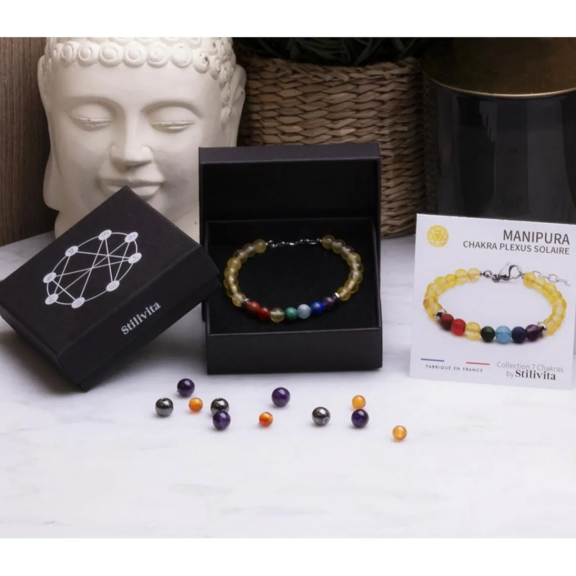Stilivita Bijoux Bracelet Femme STILIVITA SI 312 - 7 CHAKRAS | Femme Bracelet