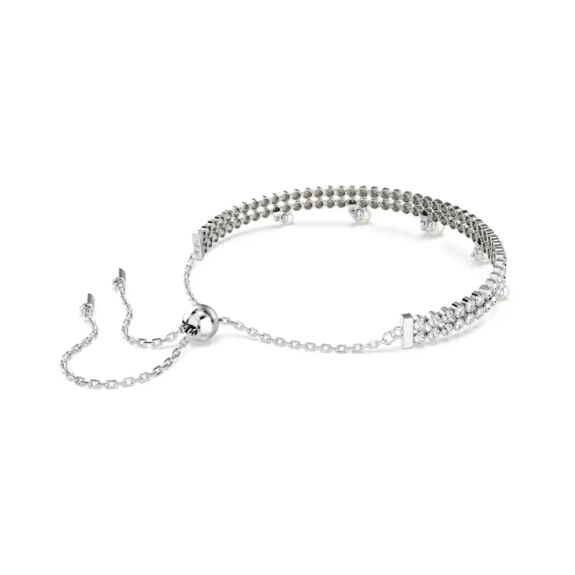 Swarovski Bijoux Bracelet Femme Swarovski Capsule - 5720870 Métal Rhodié Argent | Femme Bracelet