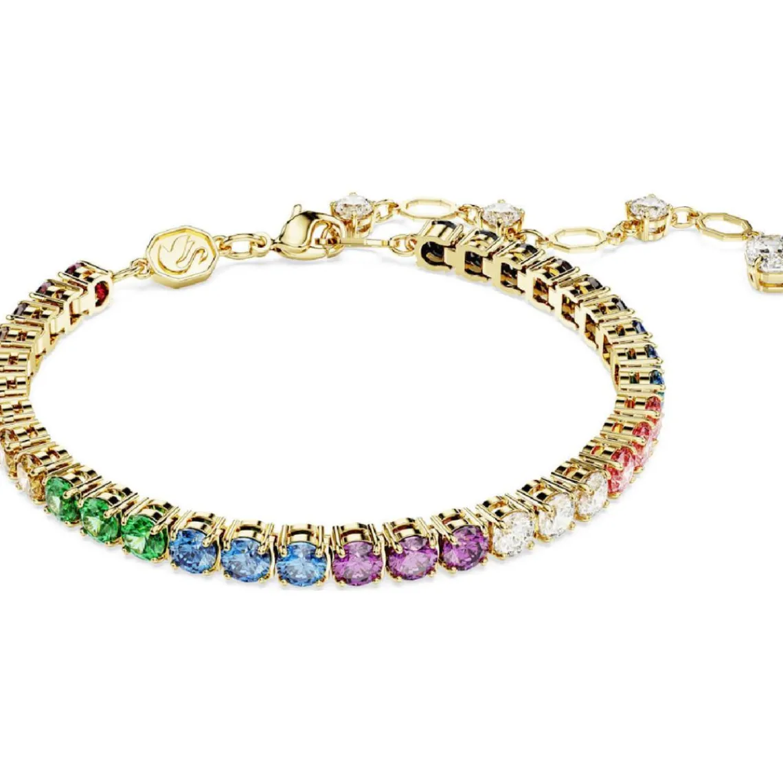 Swarovski Bijoux Bracelet Femme Swarovski Capsule Pride - 5685691 multicolore,doré | Femme Bracelet