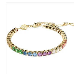 Swarovski Bijoux Bracelet Femme Swarovski Capsule Pride - 5685691 multicolore,doré | Femme Bracelet