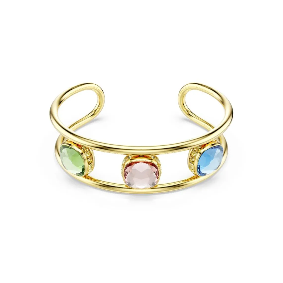 Swarovski Bijoux Bracelet Femme Swarovski Chroma - 572164 Plaqué Or Vert | Femme Bracelet