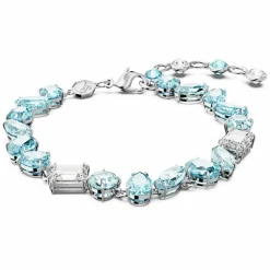 Swarovski Bijoux Bracelet Femme Swarovski 5666018 Gema - BLU/RHS M | Femme Bracelet