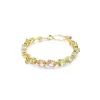 Swarovski Bijoux Bracelet Femme Swarovski Gema - 5705808 Plaqué Or Multicolore | Femme Bracelet