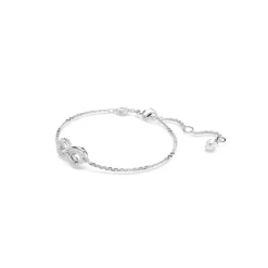 Swarovski Bijoux Bracelet Femme Swarovski Hyperbola - 5679664 blanc,argent | Femme Bracelet