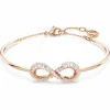 Swarovski Bijoux Bracelet Femme Swarovski Hyperbola Soft - 5679443 doré rose,blanc | Femme Bracelet