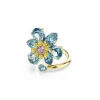 Swarovski Bijoux Bracelet Femme Swarovski Idyllia - 572158 Plaqué Or Multicolore | Femme Bague