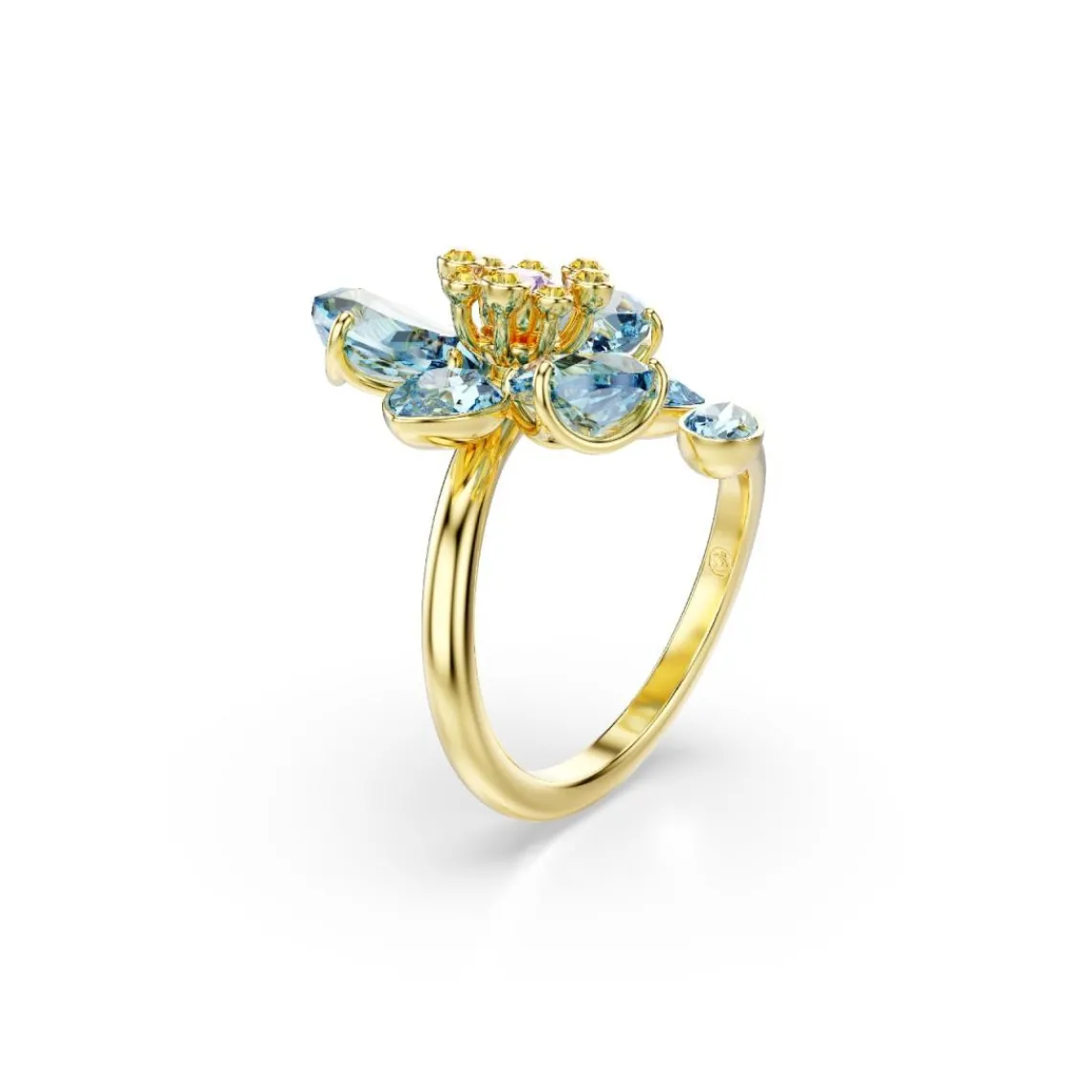 Swarovski Bijoux Bracelet Femme Swarovski Idyllia - 572158 Plaqué Or Multicolore | Femme Bague