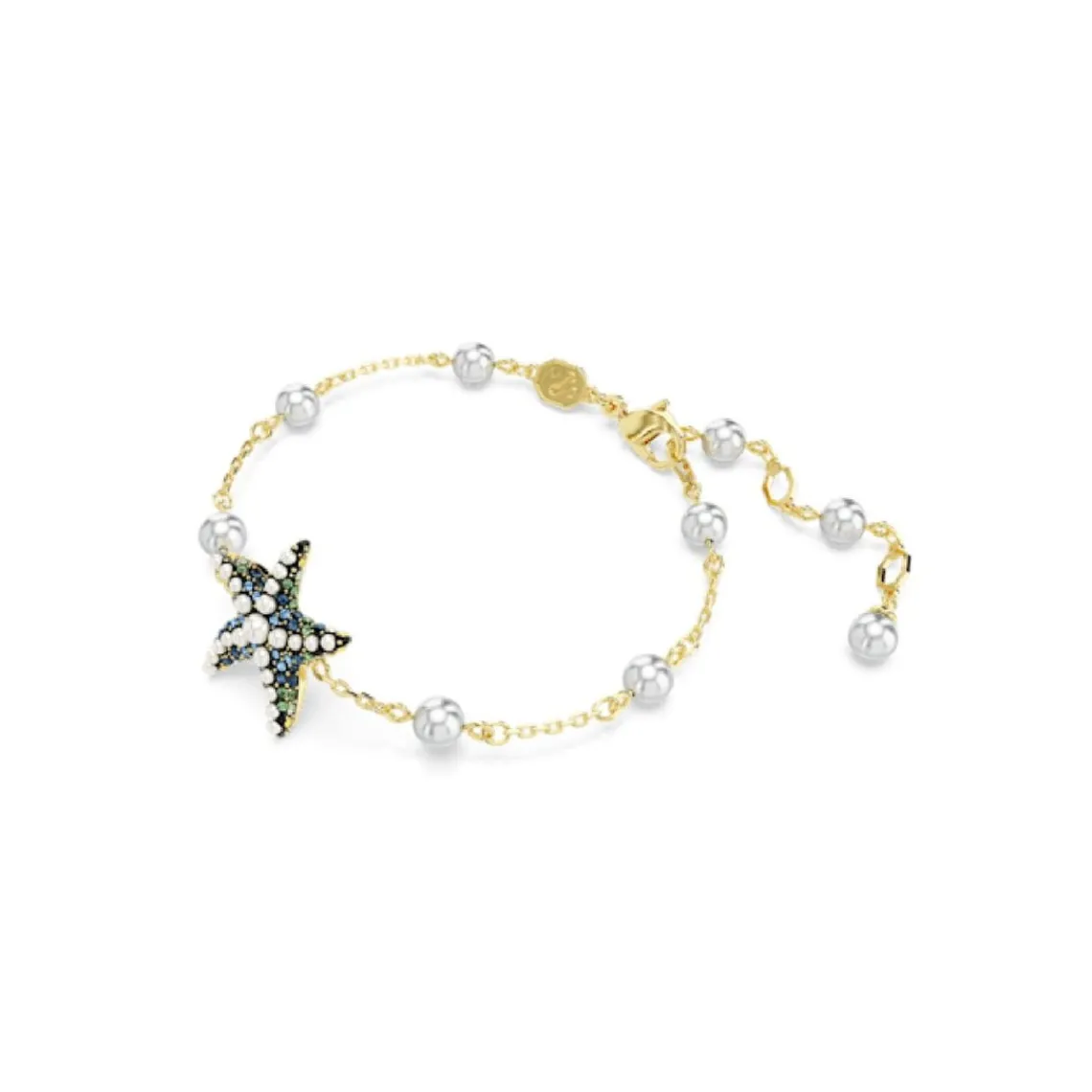 Swarovski Bijoux Bracelet Femme Swarovski Idyllia F Starfish - 5684398 multicolore,doré | Femme Bracelet