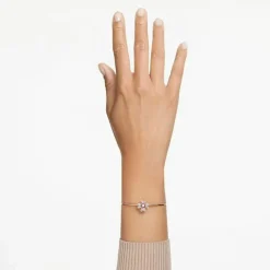 Swarovski Bijoux Bracelet Femme Swarovski Idyllia 5674487 - CZ CloverSilk/ROS M | Femme Bracelet