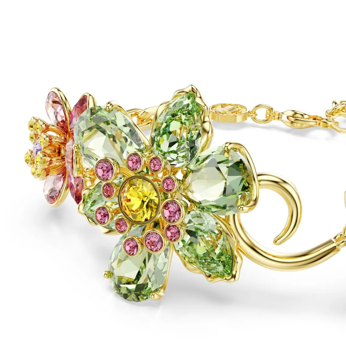 Swarovski Bijoux Bracelet Femme Swarovski Idyllia - 5717156 Plaqué Or Multicolore | Femme Bracelet