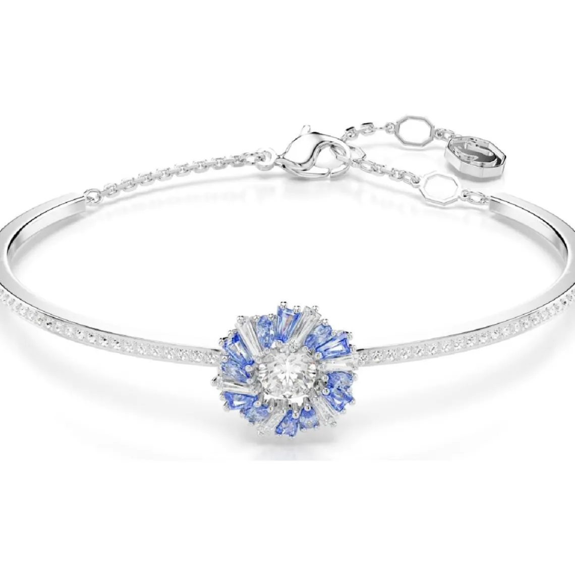 Swarovski Bijoux Bracelet Femme Swarovski Idyllia E Soft - 5680014 bleu,argent | Femme Bracelet