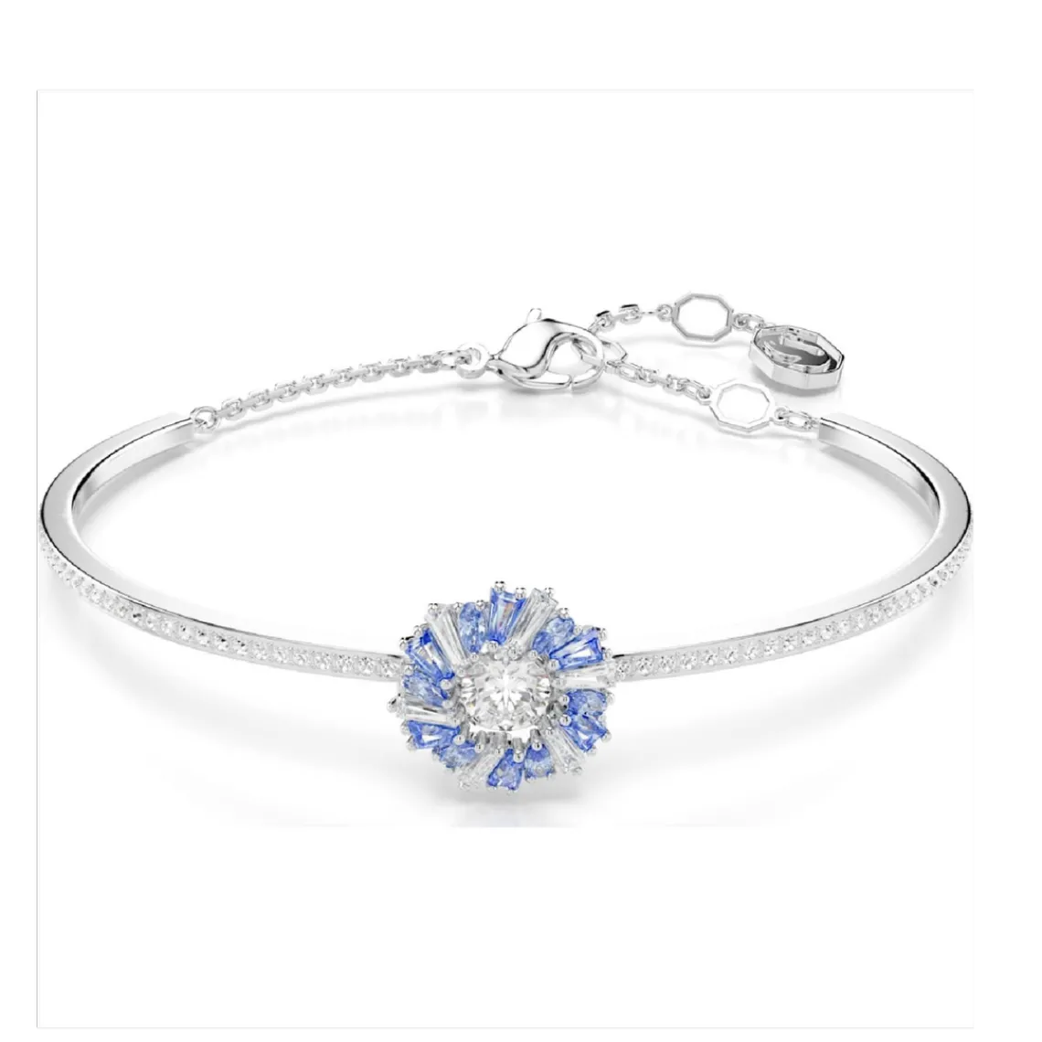 Swarovski Bijoux Bracelet Femme Swarovski Idyllia E Soft - 5680014 bleu,argent | Femme Bracelet
