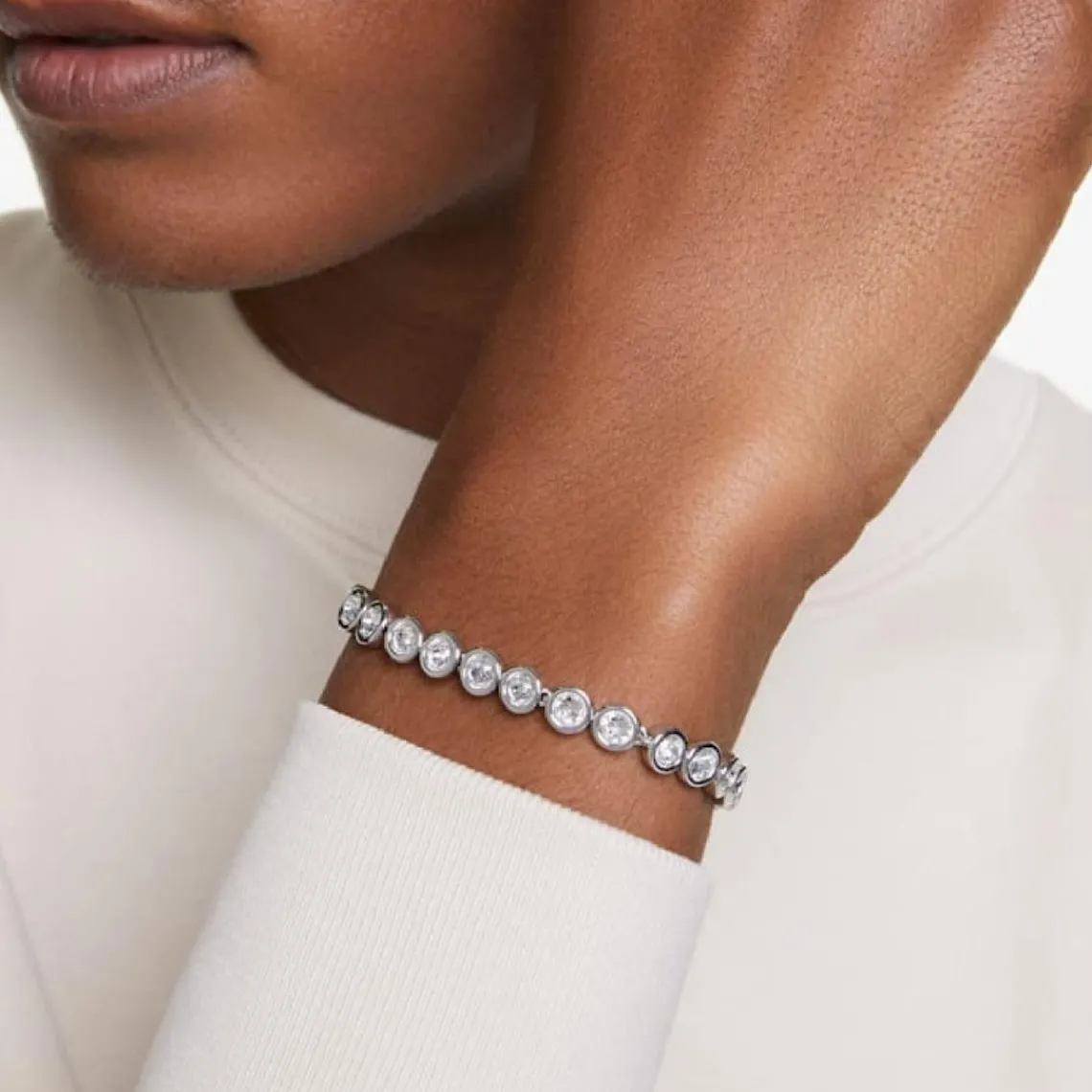 Swarovski Bijoux Bracelet Femme Swarovski Imber - 5682666 argent | Femme Bracelet