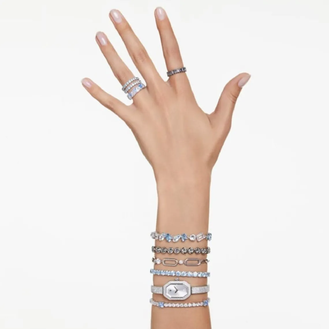 Swarovski Bijoux Bracelet Femme Swarovski Imber - 568259 argent | Femme Bracelet