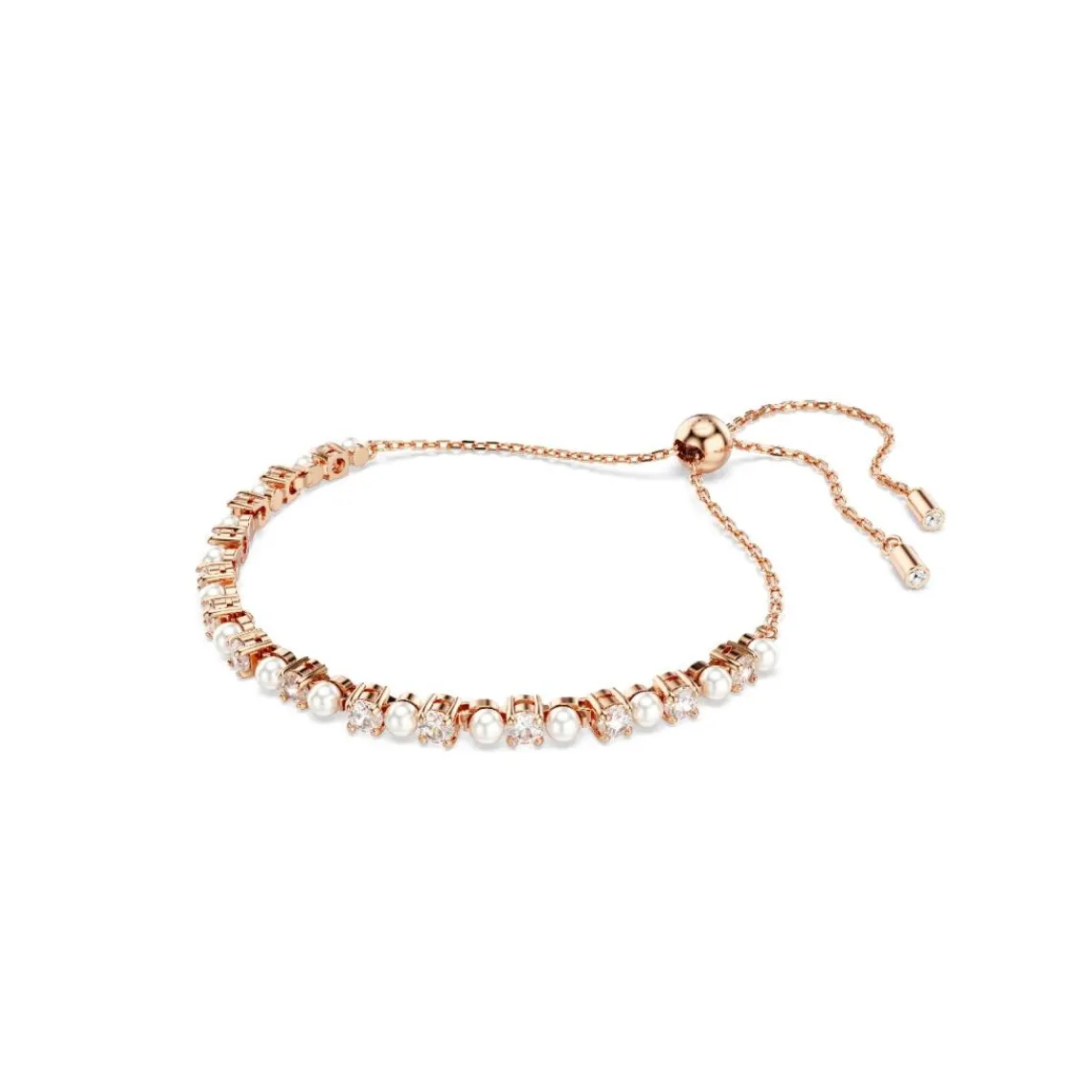 Swarovski Bijoux Bracelet Femme Swarovski Matrix - 5729506 Plaqué Or Rose Argent | Femme Bracelet