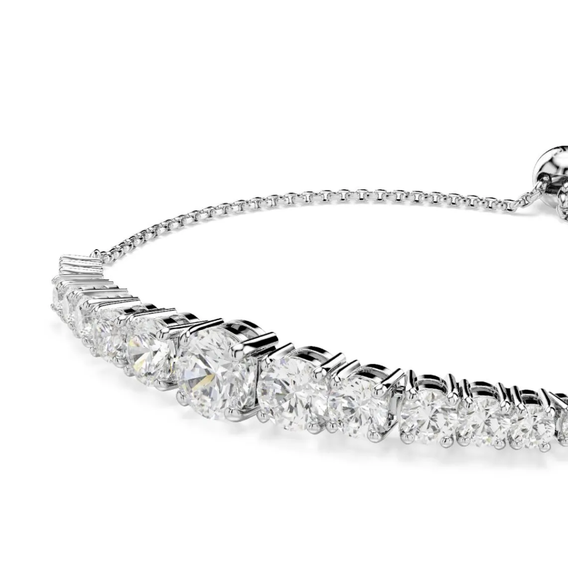 Swarovski Bijoux Bracelet Femme Swarovski Matrix - 5690677 Métal Rhodié Argent | Femme Bracelet