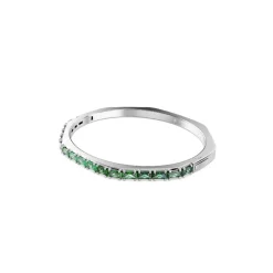 Swarovski Bijoux Bracelet Femme Swarovski Matrix - 570811 Métal Rhodié Vert | Femme Bracelet