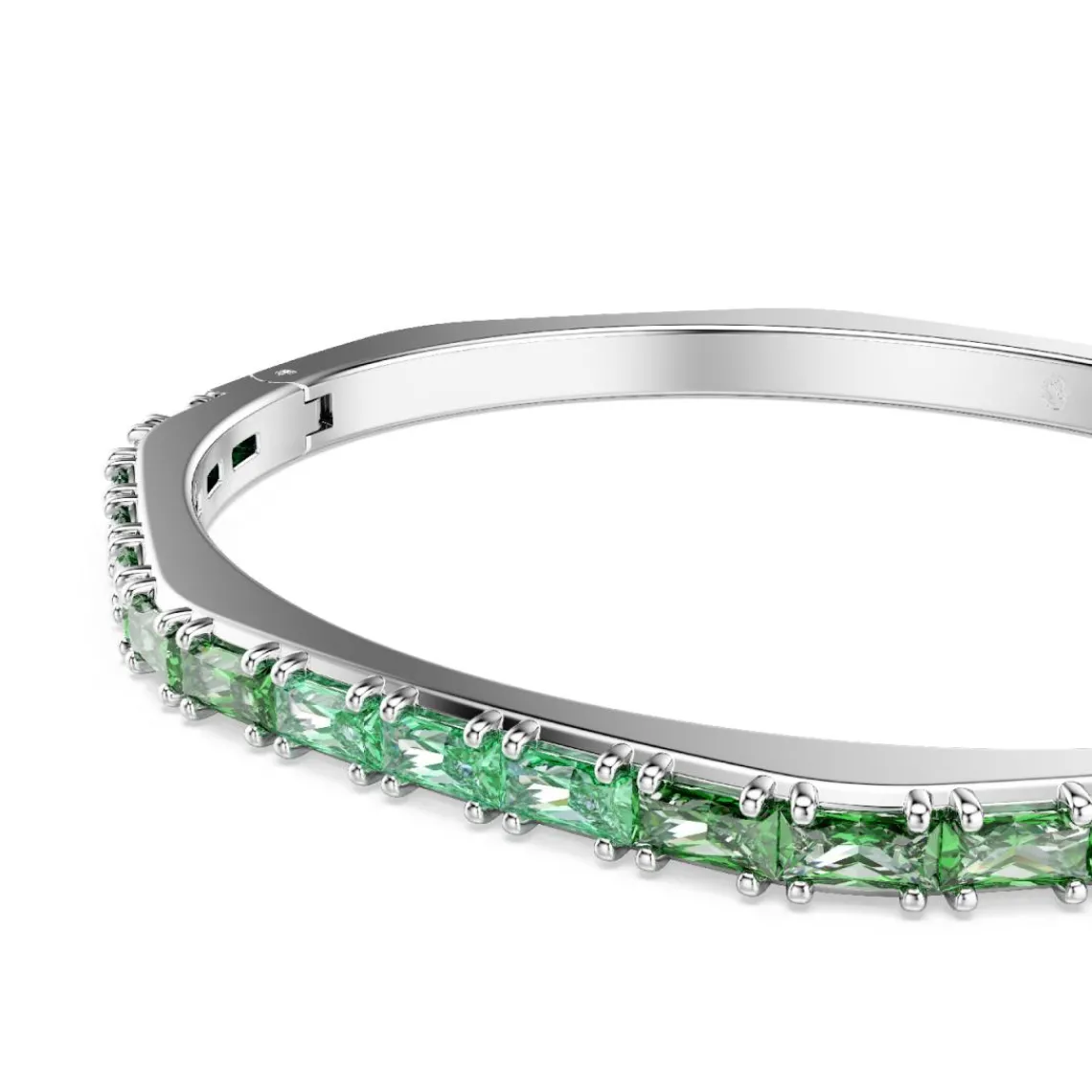 Swarovski Bijoux Bracelet Femme Swarovski Matrix - 570811 Métal Rhodié Vert | Femme Bracelet