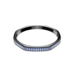 Swarovski Bijoux Bracelet Femme Swarovski Matrix - 572117 Métal Recouvert De Ruthénium Bleu | Femme Bracelet