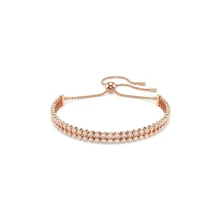 Swarovski Bijoux Bracelet Femme Swarovski Matrix - 5677823 Plaqué Or Rose Argent | Femme Bracelet