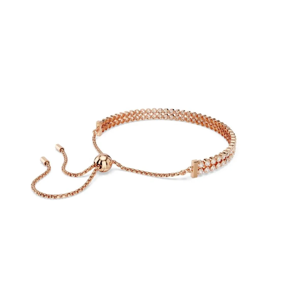 Swarovski Bijoux Bracelet Femme Swarovski Matrix - 5677823 Plaqué Or Rose Argent | Femme Bracelet